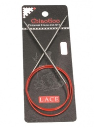 ChiaoGoo Rundstricknadel RED LACE Edelstahl 40 cm, 3,0 mm
